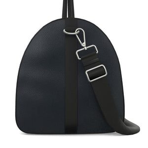 Abstract Mono Blue Art Luggage Bag by Robert Bowen