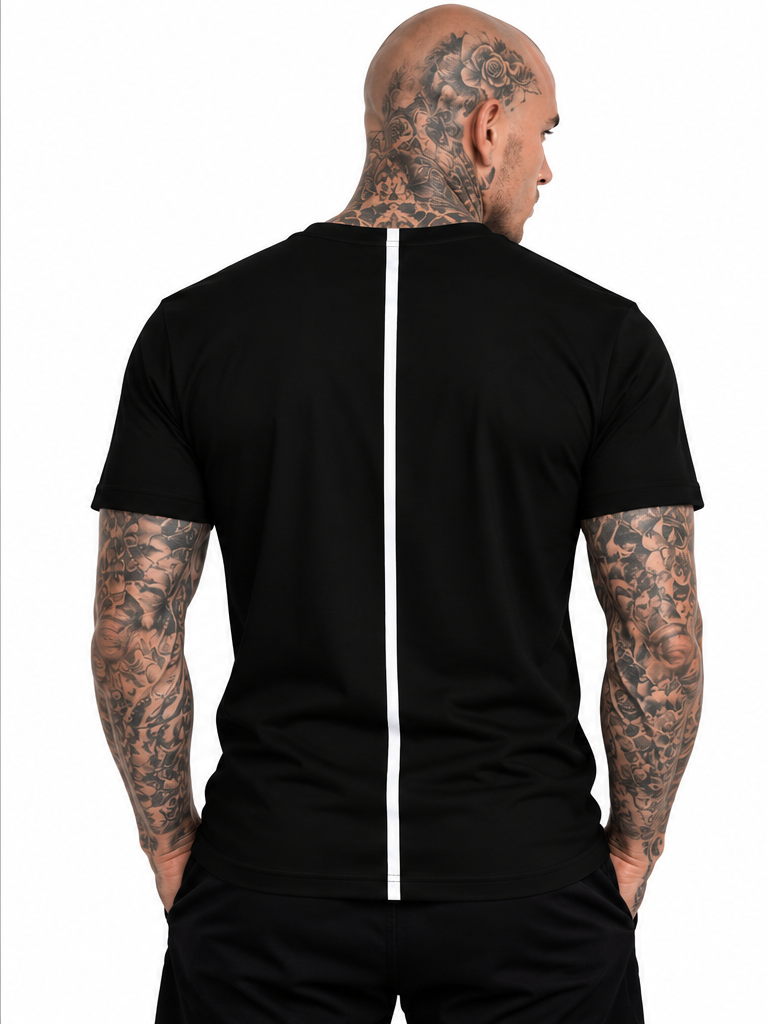 Windrush Red & Black by Robert Bowen Mens T-shirt