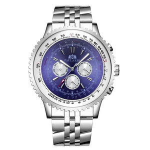 Mens Mechanical Self Wind Bracelet Watch