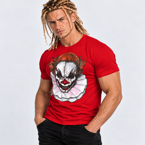 The Clown Halloween T-Shirt illustrated by Robert Bowen