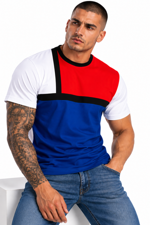London Colour Block T-Shirt V1