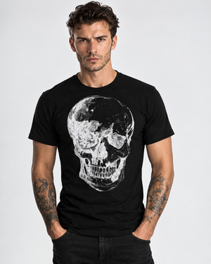 Inverted Skull Mens Classic Tee by Robert Bowen