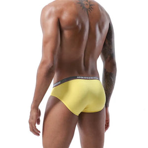 Mens Low Cut Contrast Brief