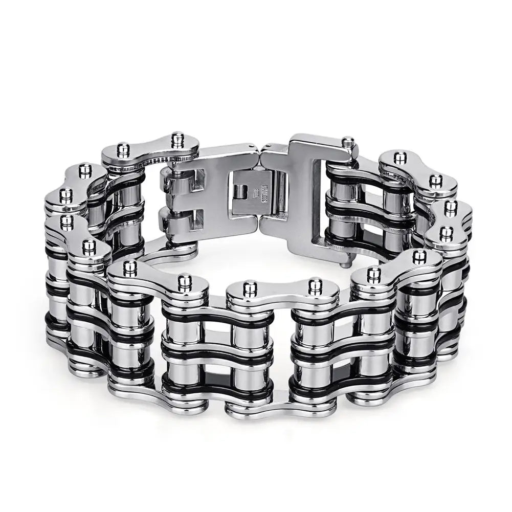 Mens Multi-Layer Chain Bracelet