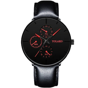 Mens Stainless Steel Mesh Straps Quartz Watch