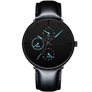 Mens Stainless Steel Mesh Straps Quartz Watch