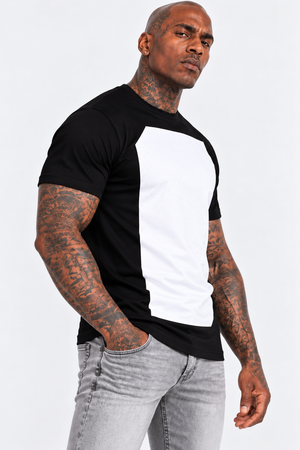 Unisex Block Cut Short Sleeve T-Shirt