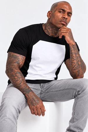 Unisex Block Cut Short Sleeve T-Shirt