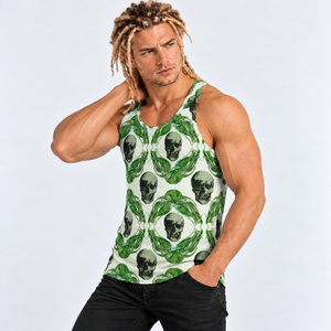 Skulls & Leaves Sublimation Vest