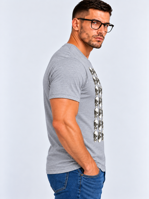 Grid Skull T-Shirt