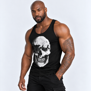 Skull Vest – Men's Graphic Tank Top