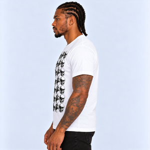 Grid Skull T-Shirt
