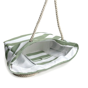 Large Stripes Beach Bag