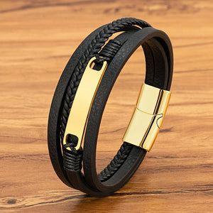 Unisex Multi-layer Braided Wrap Bracelet
