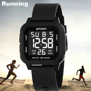 Mens LED Electronic Watch