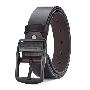 Mens Noir Buckle Belt