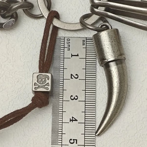 Wolf Tooth Charm KeyChain