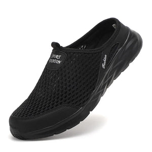 Mens Slip-Ons Breathable Mesh Shoes