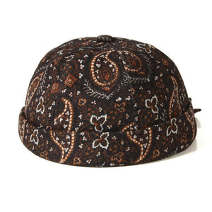 Unisex Vintage Brimless Pasley Scull Cap