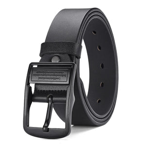 Mens Noir Buckle Belt