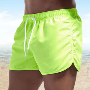Mens Solid Colours Swimwear Shorts