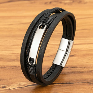 Unisex Multi-layer Braided Wrap Bracelet