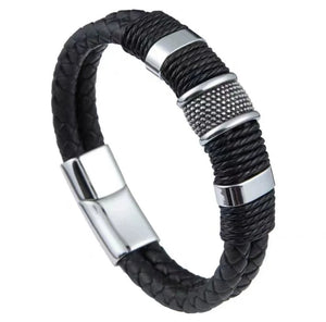 Mens Magnetic Buckle Clasp Bracelet