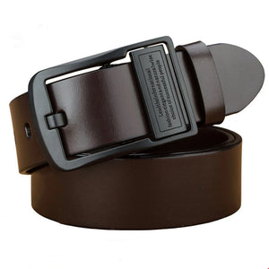 Mens Noir Buckle Belt