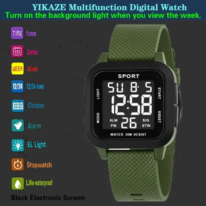 Mens LED Electronic Watch