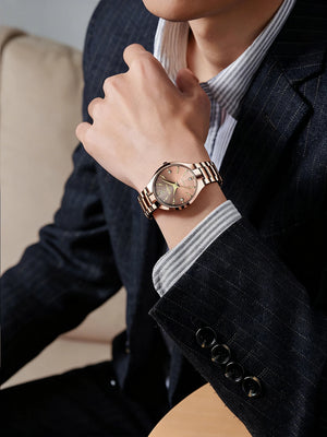 Mens Quartz Bracelet Watch