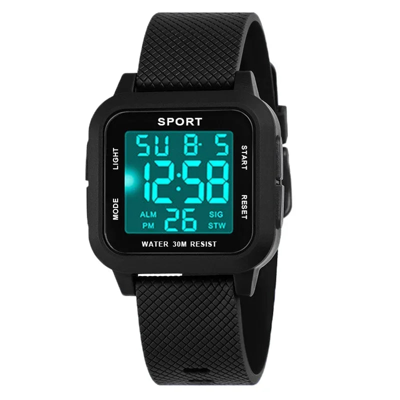Mens LED Electronic Watch