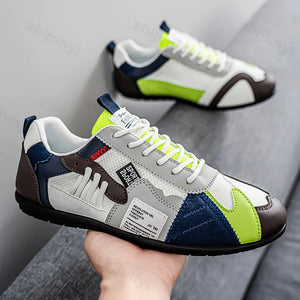 Mens Multicolors Patches Sneakers