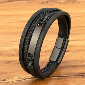 Unisex Multi-layer Braided Wrap Bracelet