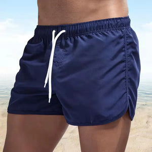 Mens Solid Colours Swimwear Shorts