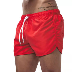 Mens Solid Colours Swimwear Shorts