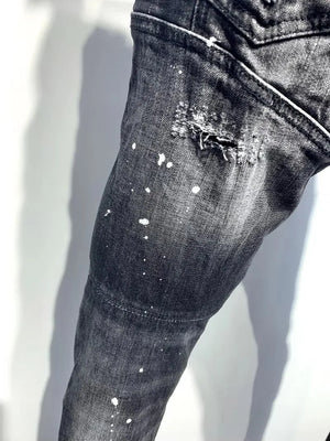 Mens Weathered Jeans