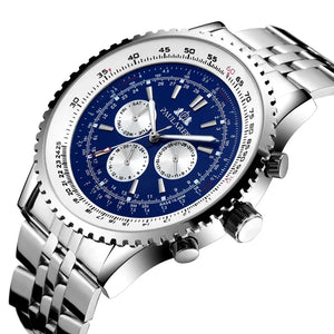 Mens Mechanical Self Wind Bracelet Watch