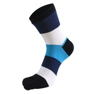 Mens Multicolour Five Finger Socks