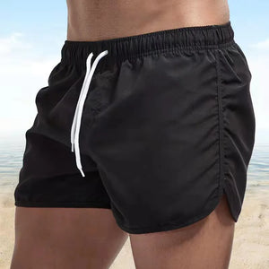 Mens Solid Colours Swimwear Shorts