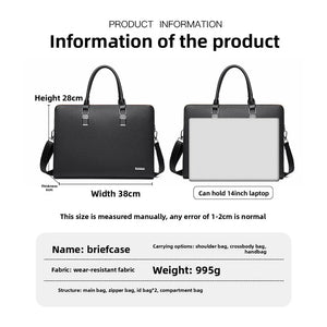 Mens Cowhide Briefcase