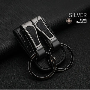 Leather Belt Keychain