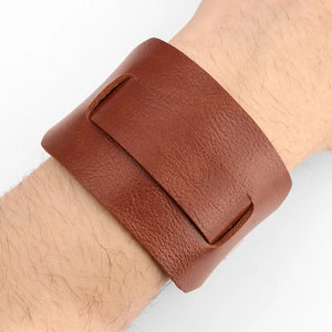 Mens PU Leather Bracelet