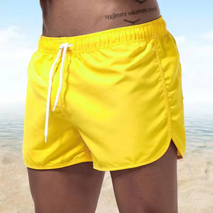 Mens Solid Colours Swimwear Shorts