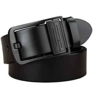 Mens Noir Buckle Belt
