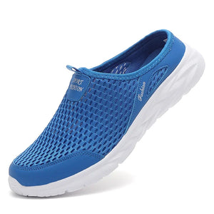 Mens Slip-Ons Breathable Mesh Shoes