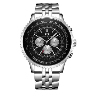 Mens Mechanical Self Wind Bracelet Watch