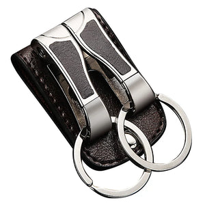 Leather Belt Keychain