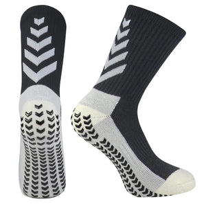 Mens Athletic Non Slip Contrast Colours Socks