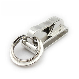 Leather Belt Keychain