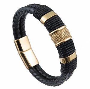 Mens Magnetic Buckle Clasp Bracelet